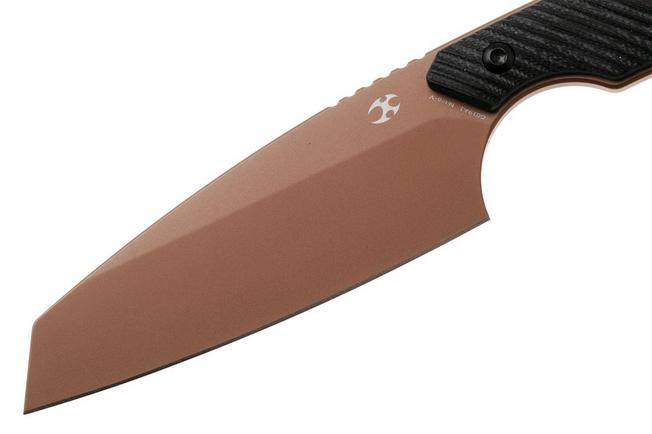 Afbeelding voor Kansept Valk G019A1 Rose Gold Nitro V, Black G10 vaststaand mes, Greg Schob design