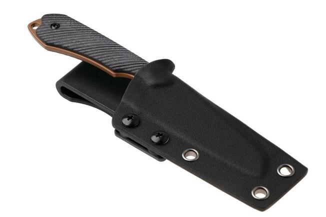 Afbeelding voor Kansept Valk G019A1 Rose Gold Nitro V, Black G10 vaststaand mes, Greg Schob design