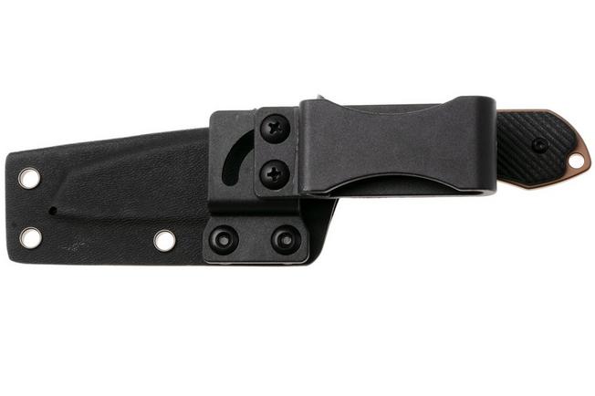 Afbeelding voor Kansept Valk G019A1 Rose Gold Nitro V, Black G10 vaststaand mes, Greg Schob design