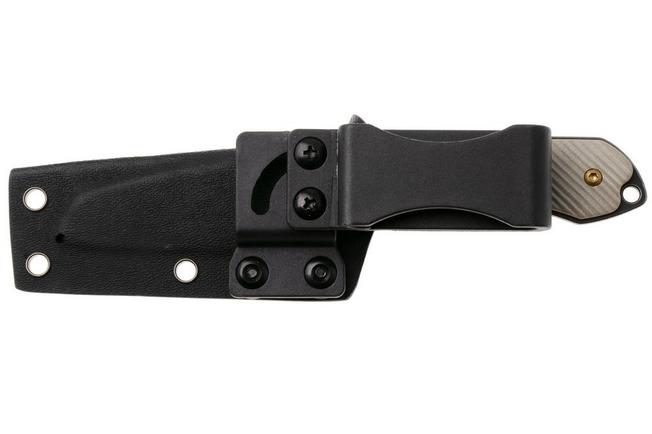 Afbeelding voor Kansept Valk G019A2 Blackwashed Nitro V, Light Sand G10 vaststaand mes, Greg Schob design