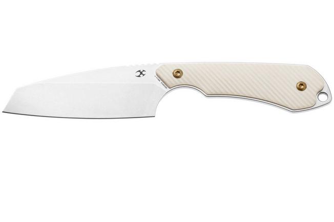 Afbeelding voor Kansept Valk G019A3 Stonewashed Nitro V, Ivory G10 vaststaand mes, Greg Schob design