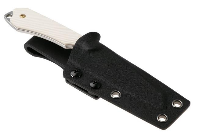 Afbeelding voor Kansept Valk G019A3 Stonewashed Nitro V, Ivory G10 vaststaand mes, Greg Schob design