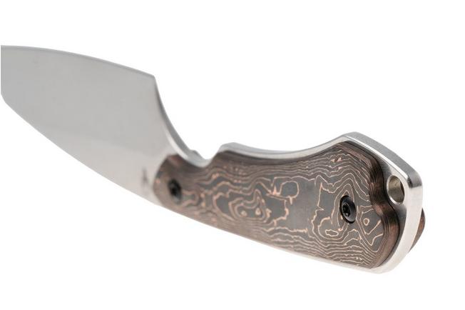 Afbeelding voor Kansept Valk G019A5 Stonewashed Nitro V, Copper Carbon Fiber vaststaand mes, Greg Schob design