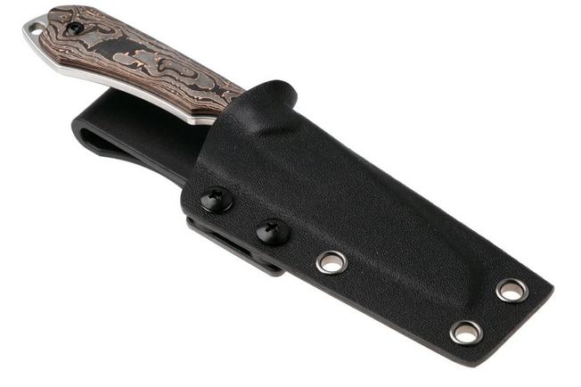 Afbeelding voor Kansept Valk G019A5 Stonewashed Nitro V, Copper Carbon Fiber vaststaand mes, Greg Schob design