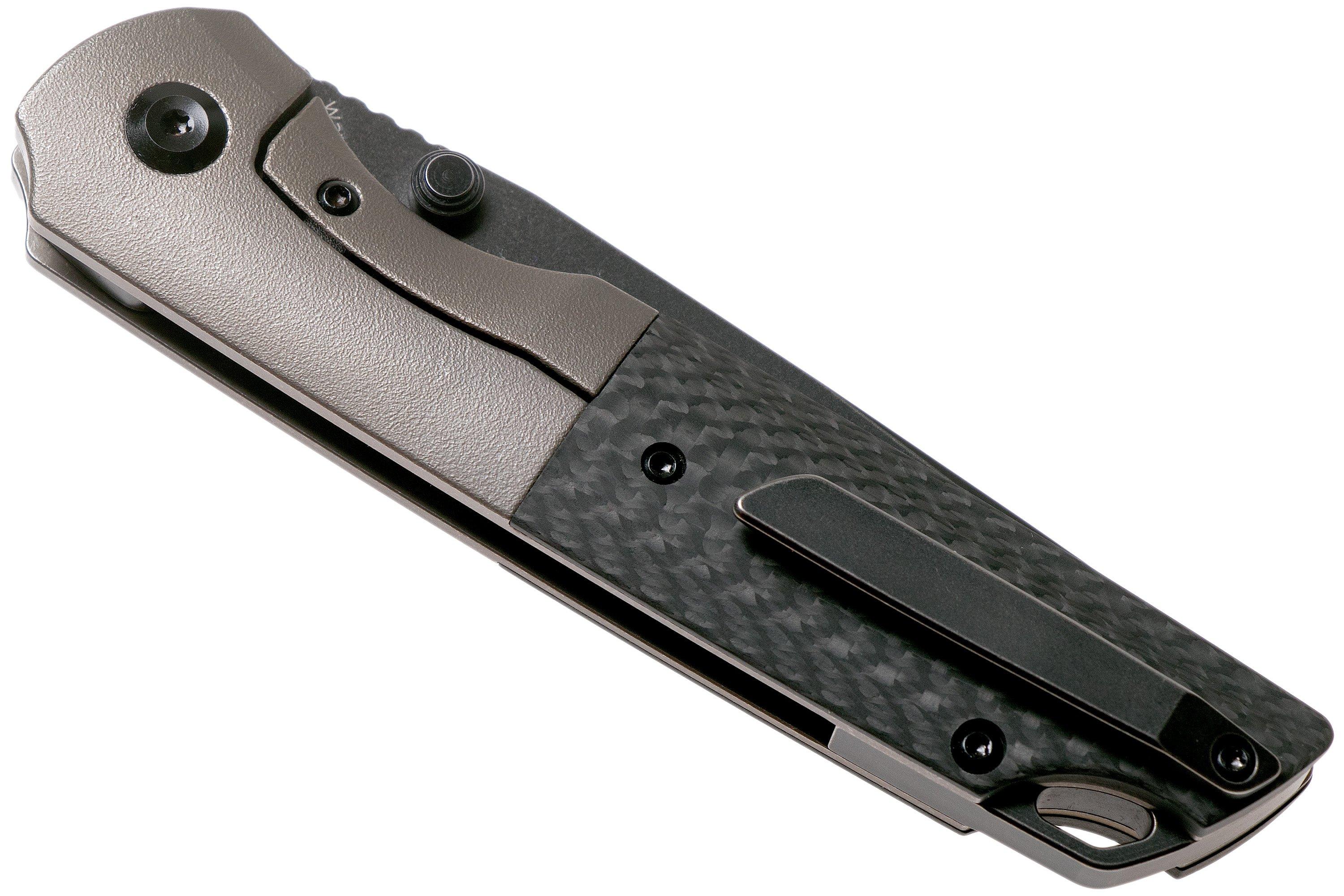 Kansept Warrior K1005T9 Black, Bronze Titanium, Carbon fibre pocket ...