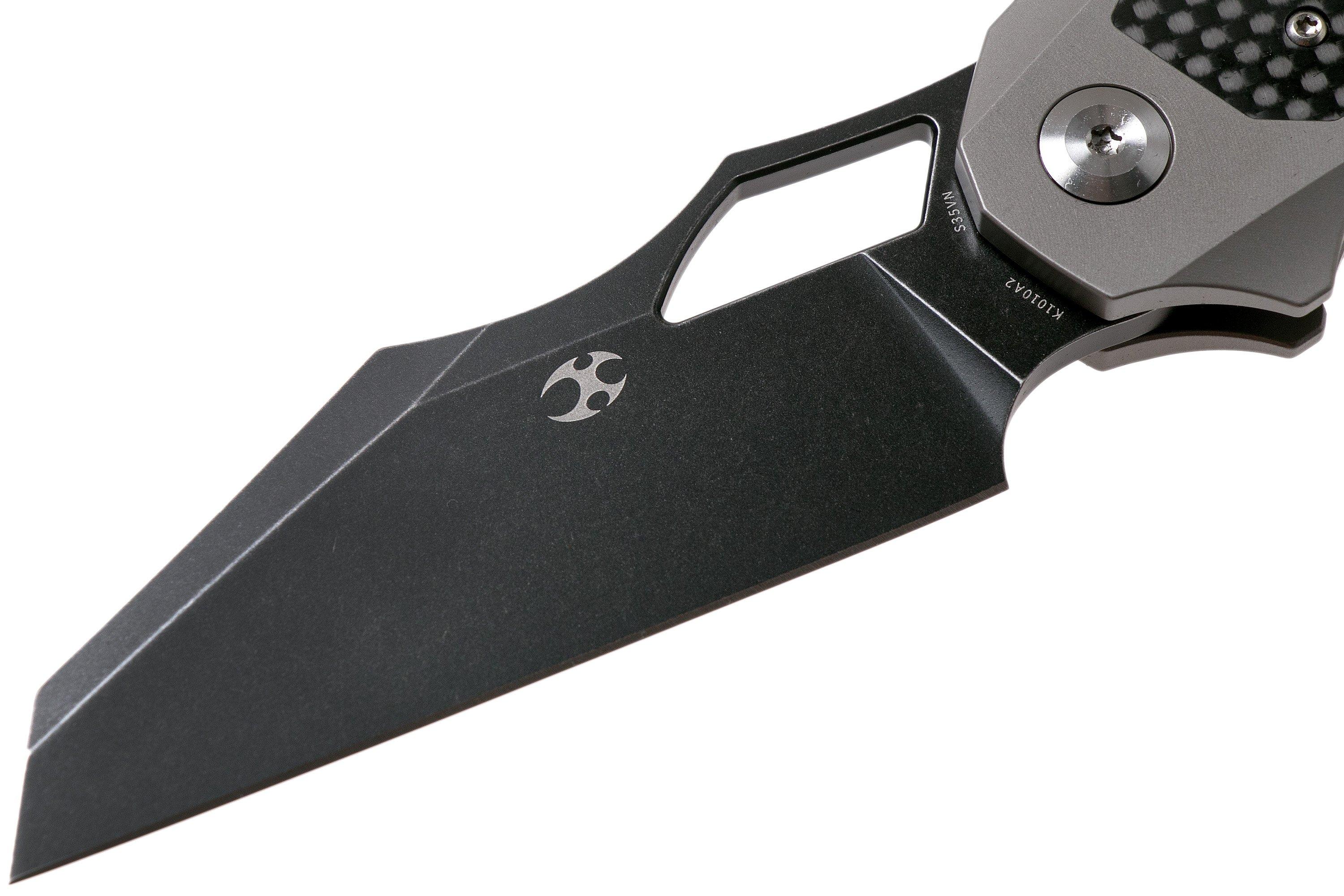 Kansept Genesis K1010A2 Titanium, Carbon fibre pocket knife, Jelly