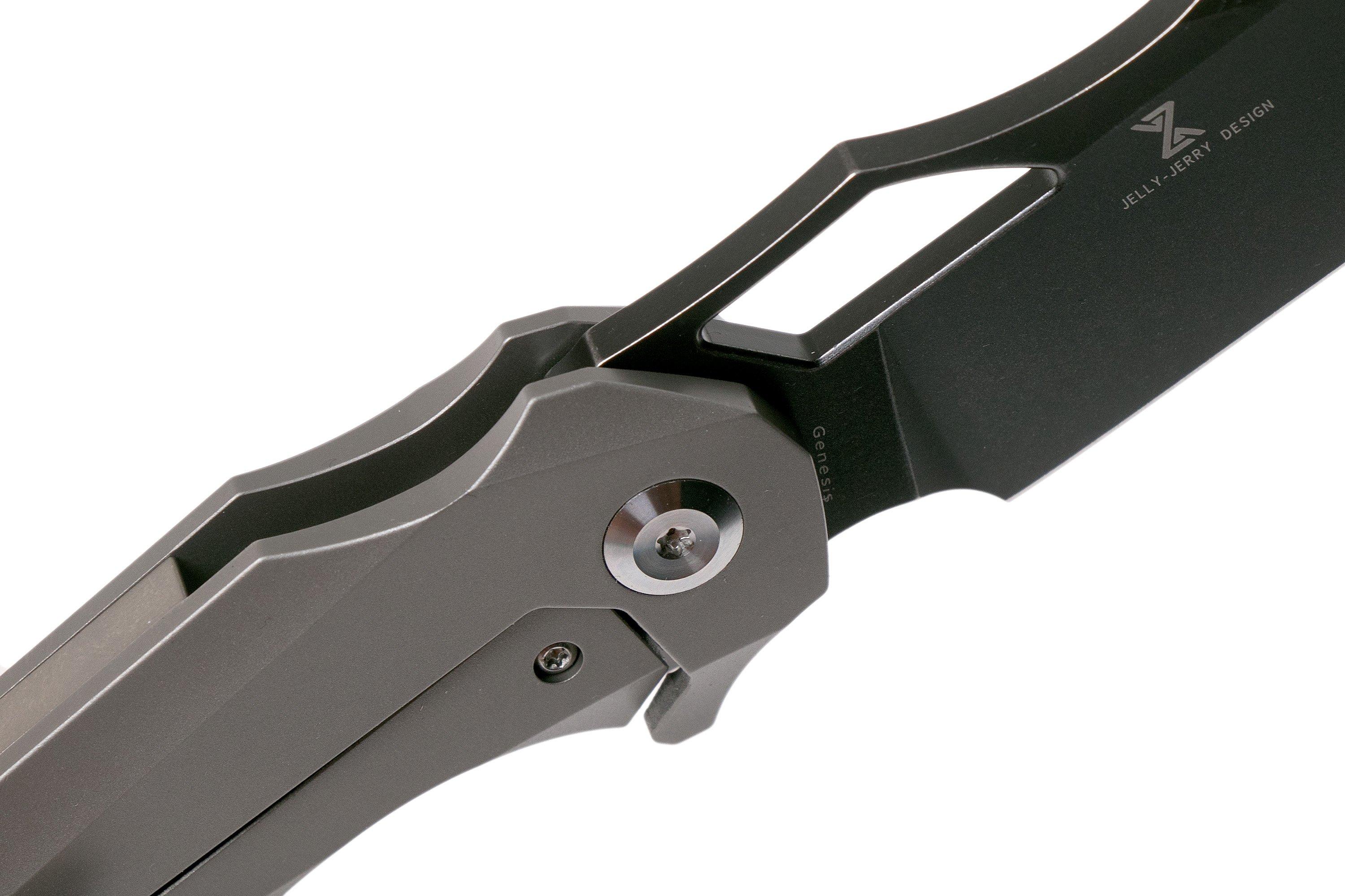 Kansept Genesis K1010A2 Titanium, Carbon fibre pocket knife, Jelly