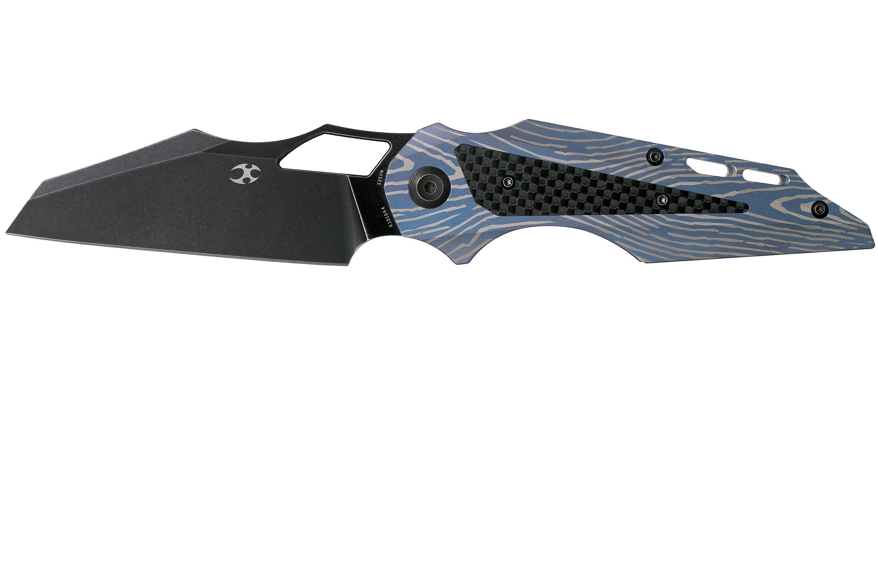 Kansept Genesis K1010A4 Lightning Strike Titanium, Carbon fiber pocket