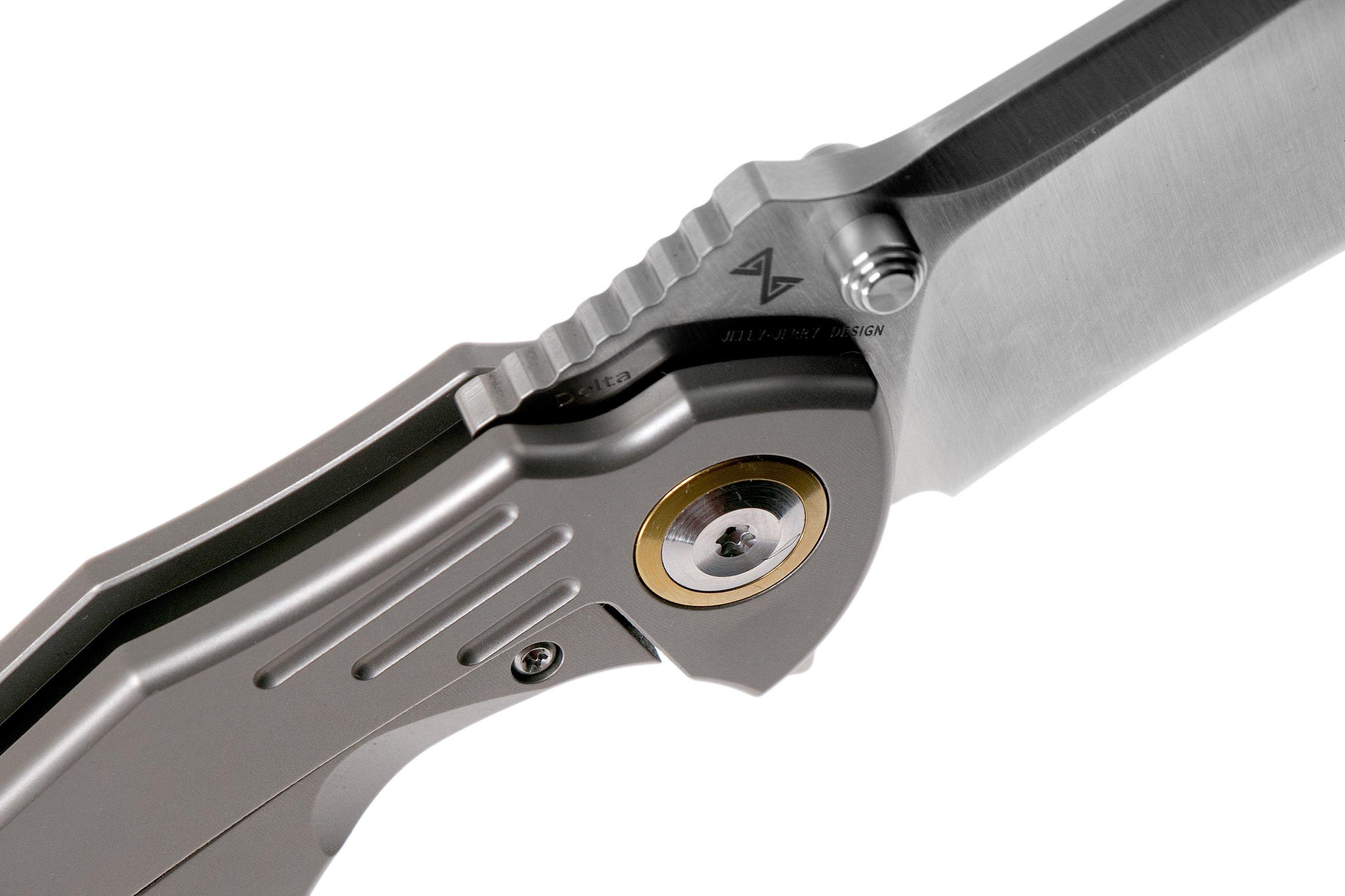 Kansept Delta K1011A1 Titanium pocket knife, Jelly Jerry design