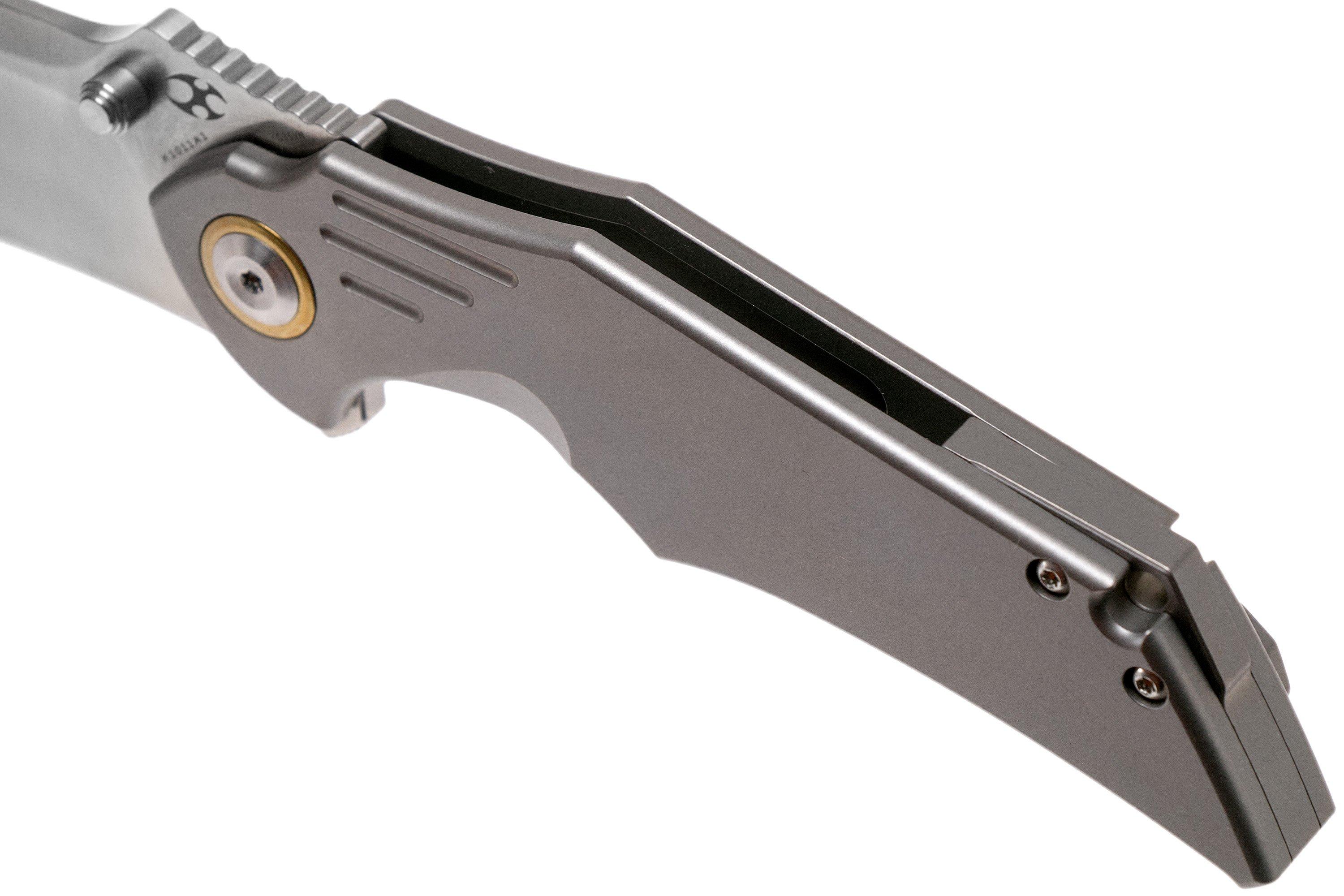 Kansept Delta K1011A1 Titanium pocket knife, Jelly Jerry design