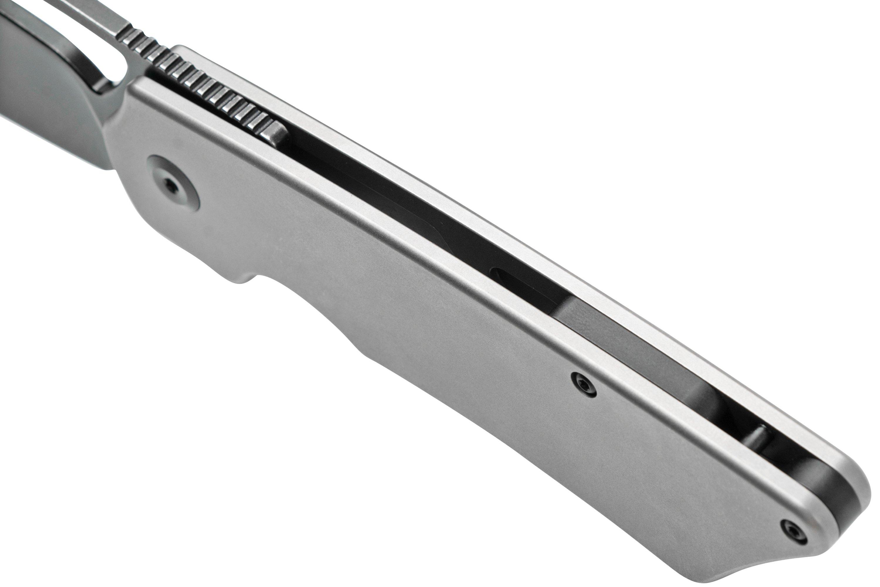 Kansept Goblin XL K1016A1 Blackwashed, Titanium pocket knife