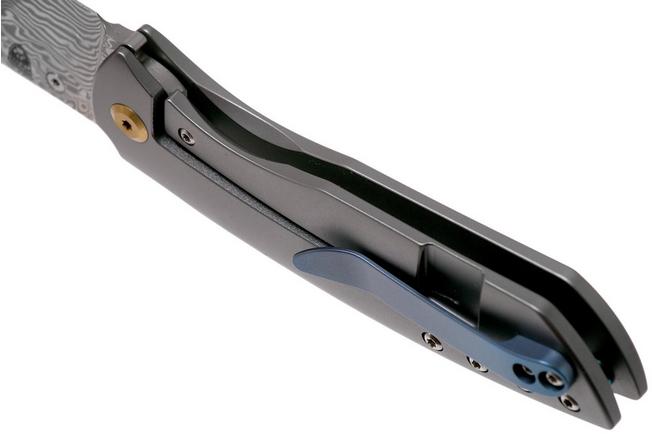 Imagen para Kansept Convict K1023D1 Damascus, Titanium navaja, Chris Conaway design