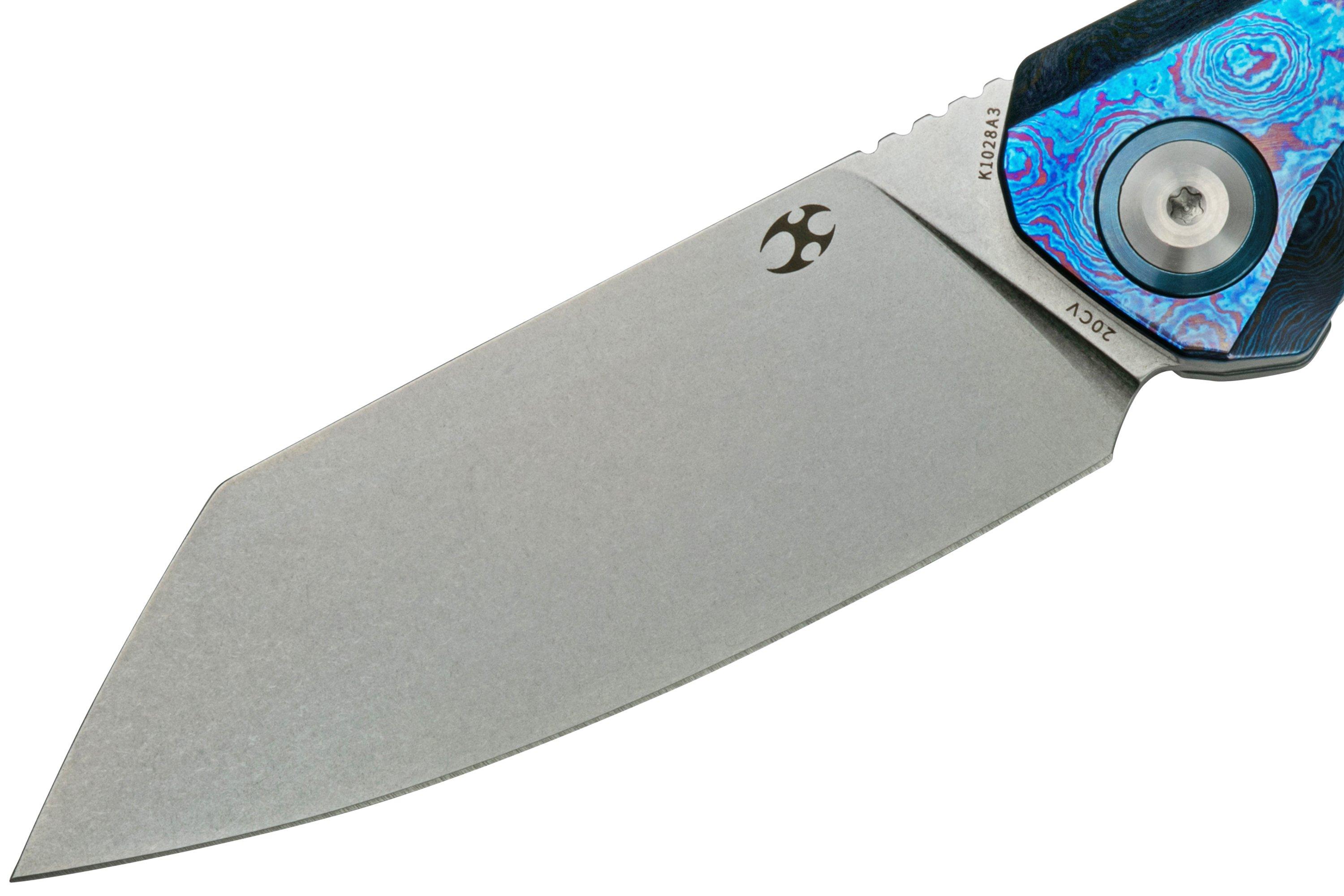 Kansept Bulldozer K1028A3 Stonewashed CPM-20CV, Blue