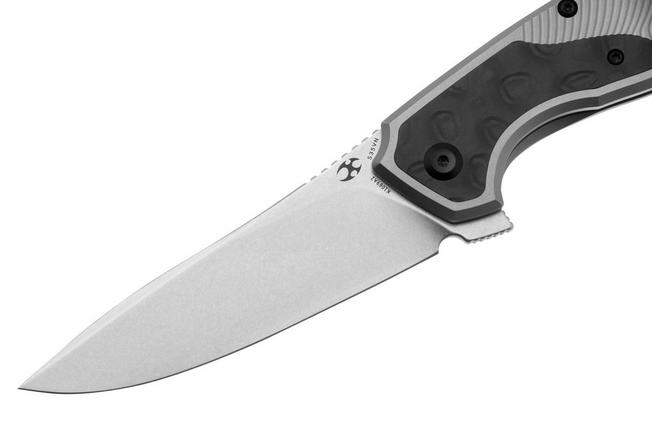 Kansept Havørn K1069A2 Stonewashed CPM S35VN, Titanium, Rose