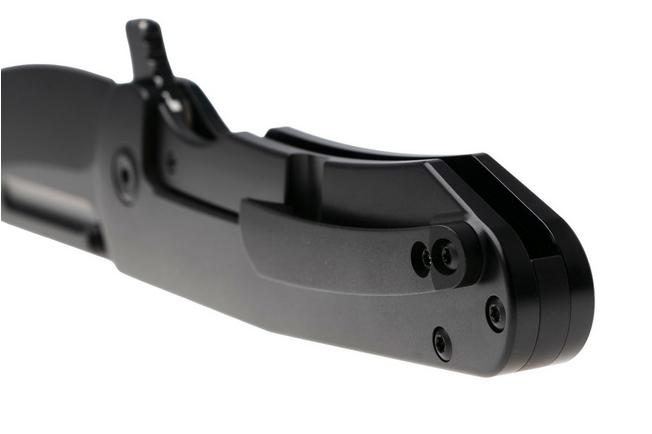 Afbeelding voor Kansept Superhawk K1084A1, Blackwashed CPM S35VN, Black Anodized Titanium zakmes, Warhawk Knives design