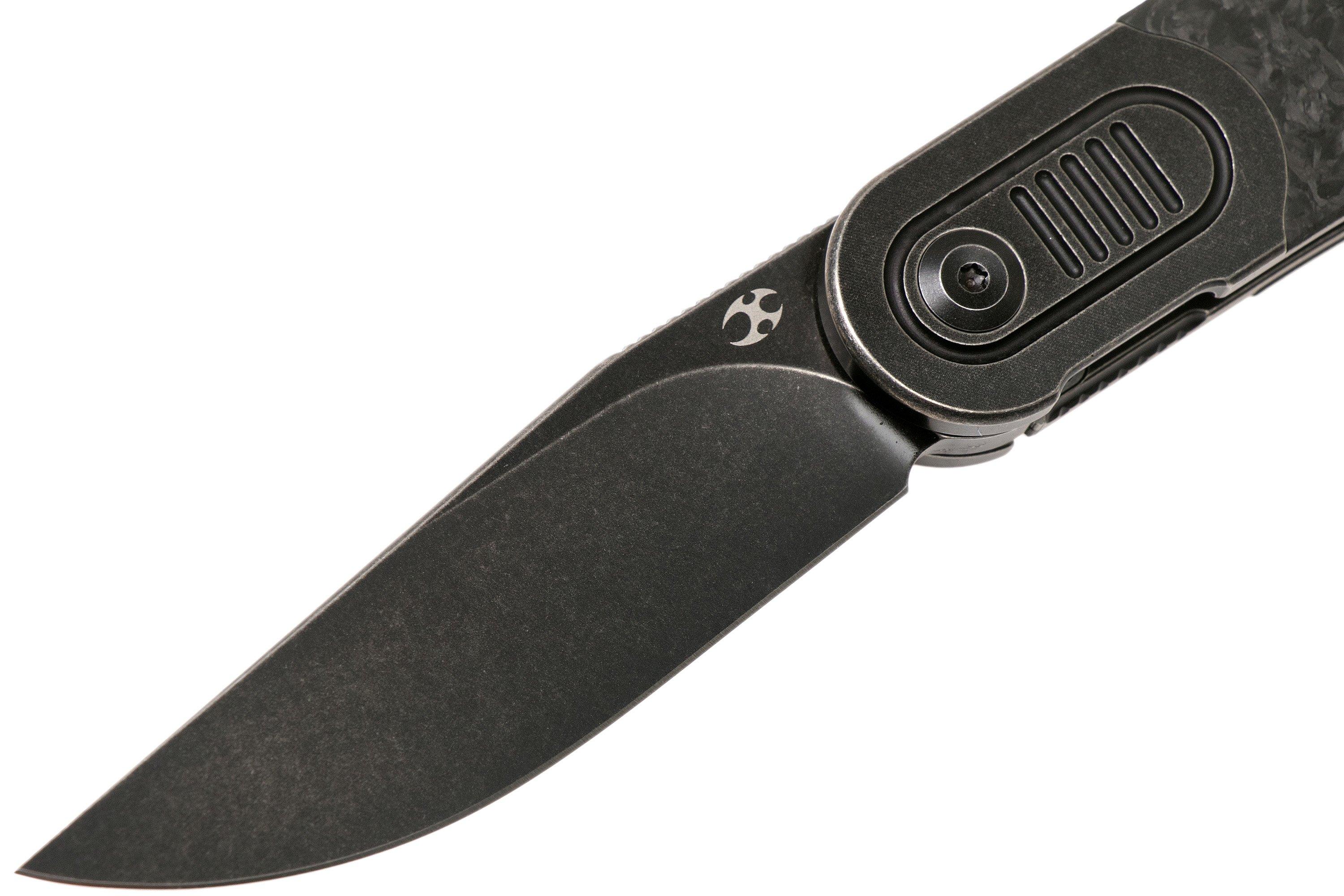 Kansept Reverie K2025A2 Black Stonewashed Titanium Carbon Fibre Pocket 