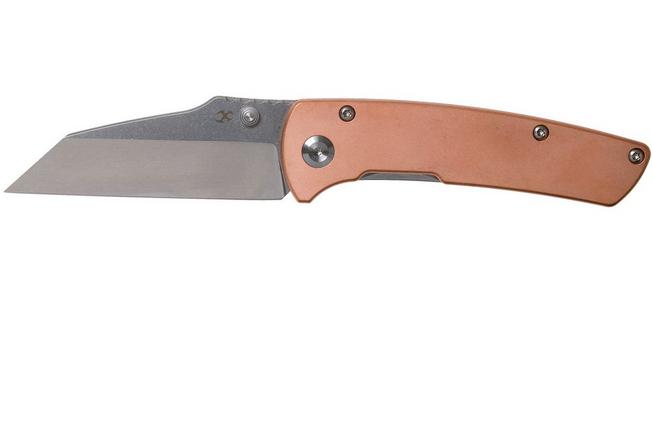 Kansept Main Street T1015B5 Copper pocket knife, Dirk Pinkerton design