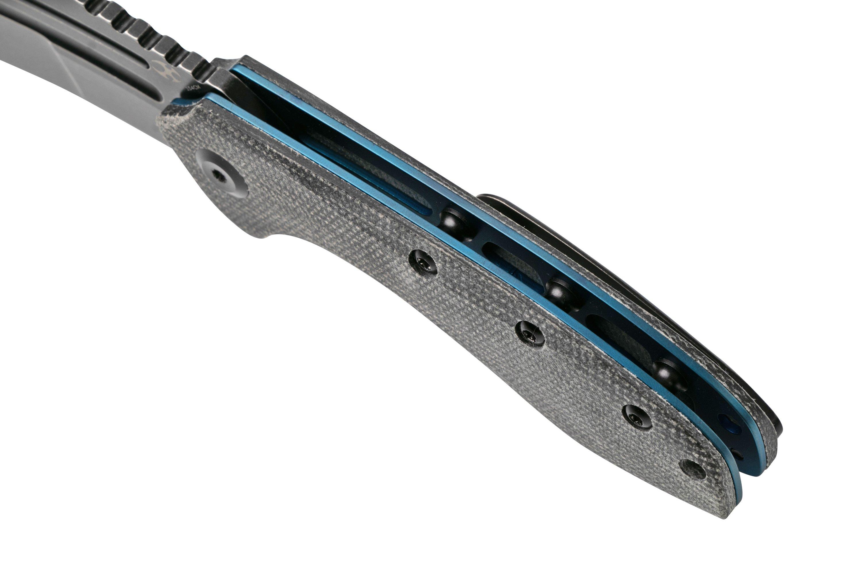 Kansept KTC3, T1031B1 Black, Black Micarta pocket knife, Justin Koch