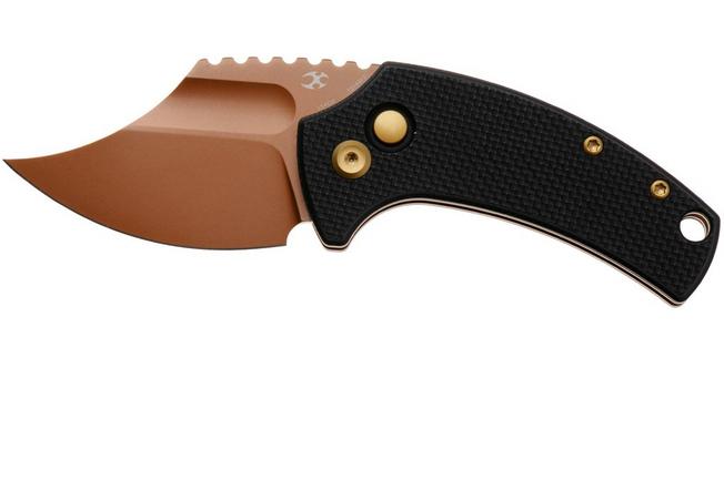 Afbeelding voor Kansept Wasp T2144F3 Rose Gold 154CM, Black G10, zakmes, Koch Tools design