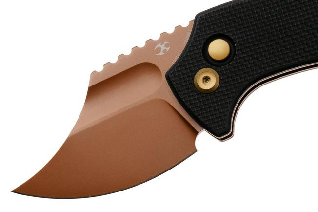 Afbeelding voor Kansept Wasp T2144F3 Rose Gold 154CM, Black G10, zakmes, Koch Tools design