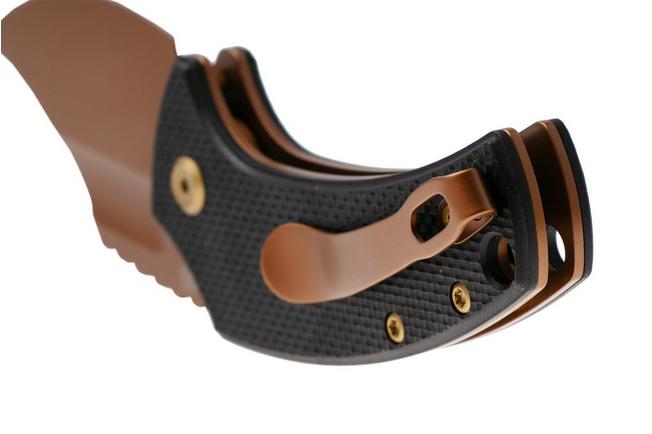 Afbeelding voor Kansept Wasp T2144F3 Rose Gold 154CM, Black G10, zakmes, Koch Tools design