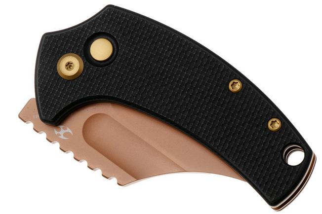 Afbeelding voor Kansept Wasp T2144F3 Rose Gold 154CM, Black G10, zakmes, Koch Tools design