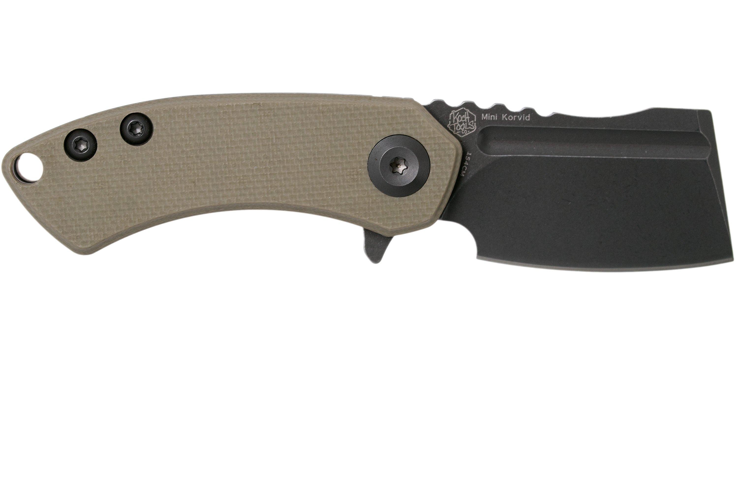 Kansept Mini Korvid T3030A2 Black G10 Sand Taschenmesser Justin Koch Design Gunstiger shoppen bei knivesandtools
