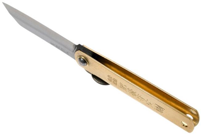 Higonokami SK Folder Brass Knife