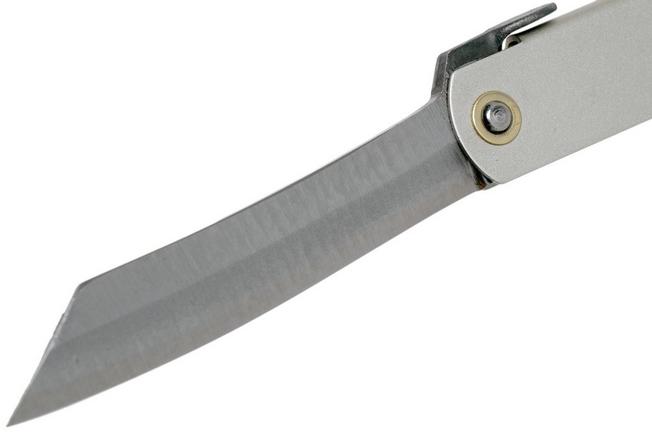 Image for Higonokami pocket knife 7.3 cm HIGOC10, Blue paper steel, Silver Matte Steel