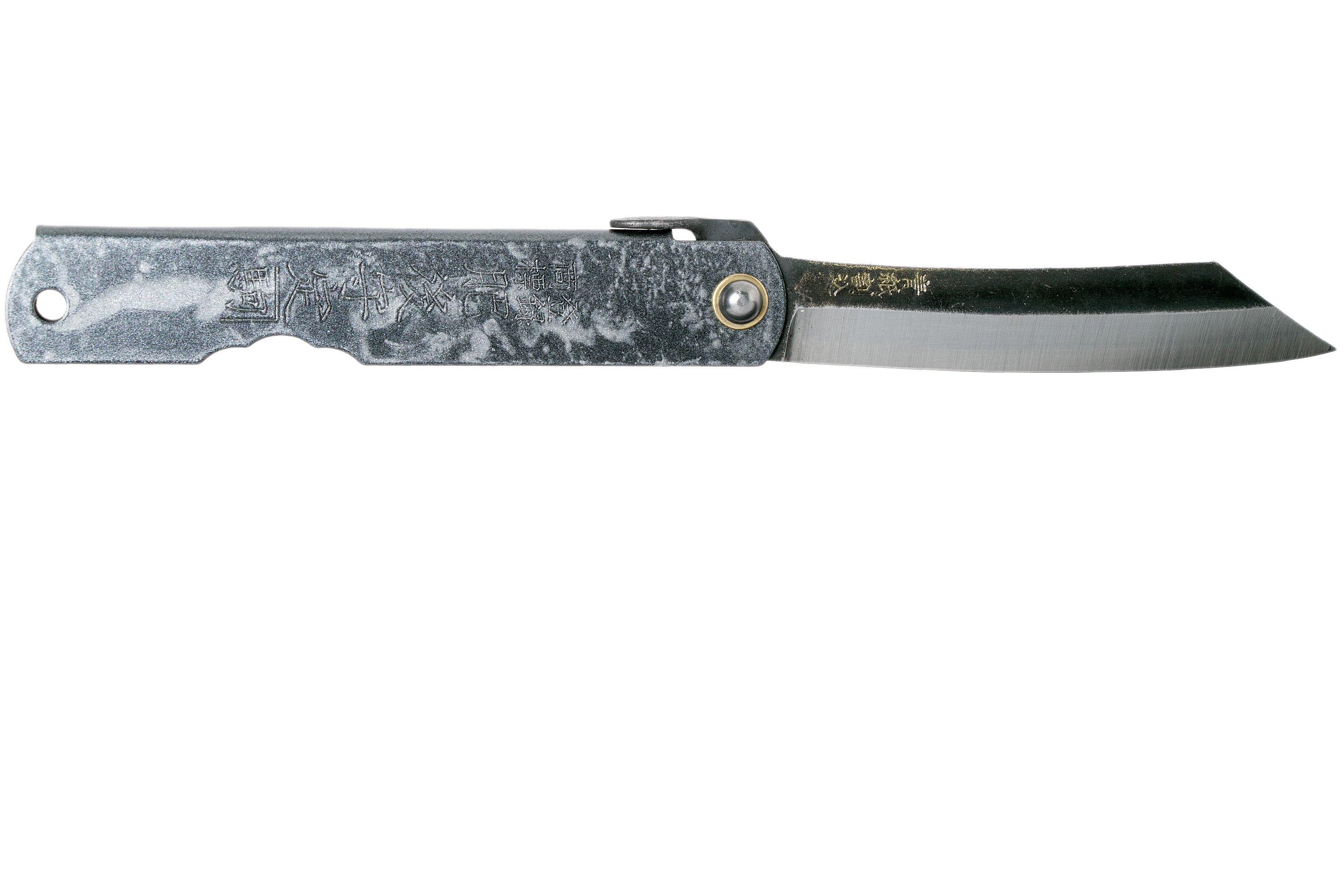 Coltello tascabile giapponese Higonokami Coltello tascabile pieghevole da  35 mm SK con lama in acciaio con custodia per il trasporto, per intaglio  del legno, intagliatura e uso generale -  Italia