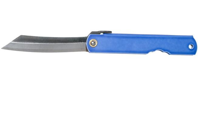 Image for Higonokami pocket knife 7.3 cm HIGOC7B, Blue paper steel, Blue Enamel