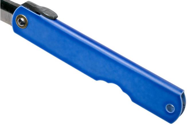 Image for Higonokami pocket knife 7.3 cm HIGOC7B, Blue paper steel, Blue Enamel