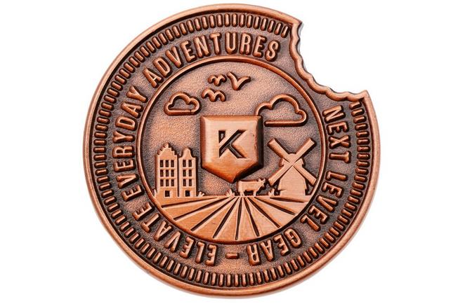 Afbeelding voor Knivesandtools Stroopwafel Challenge Coin