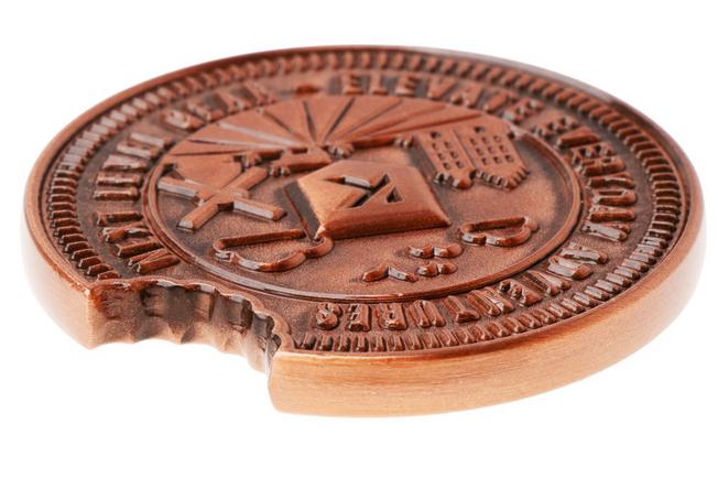 Afbeelding voor Knivesandtools Stroopwafel Challenge Coin
