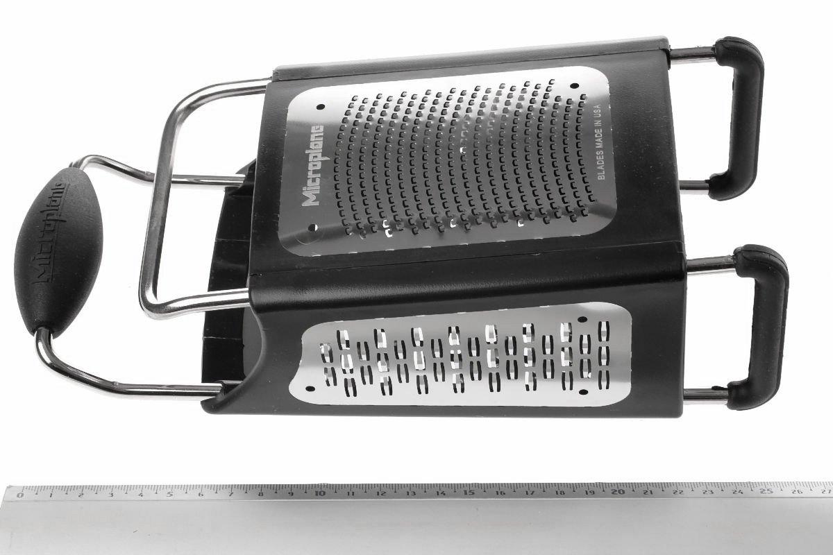 4 Sided Box Grater - Black BY Microplane - New Kitchen Store
