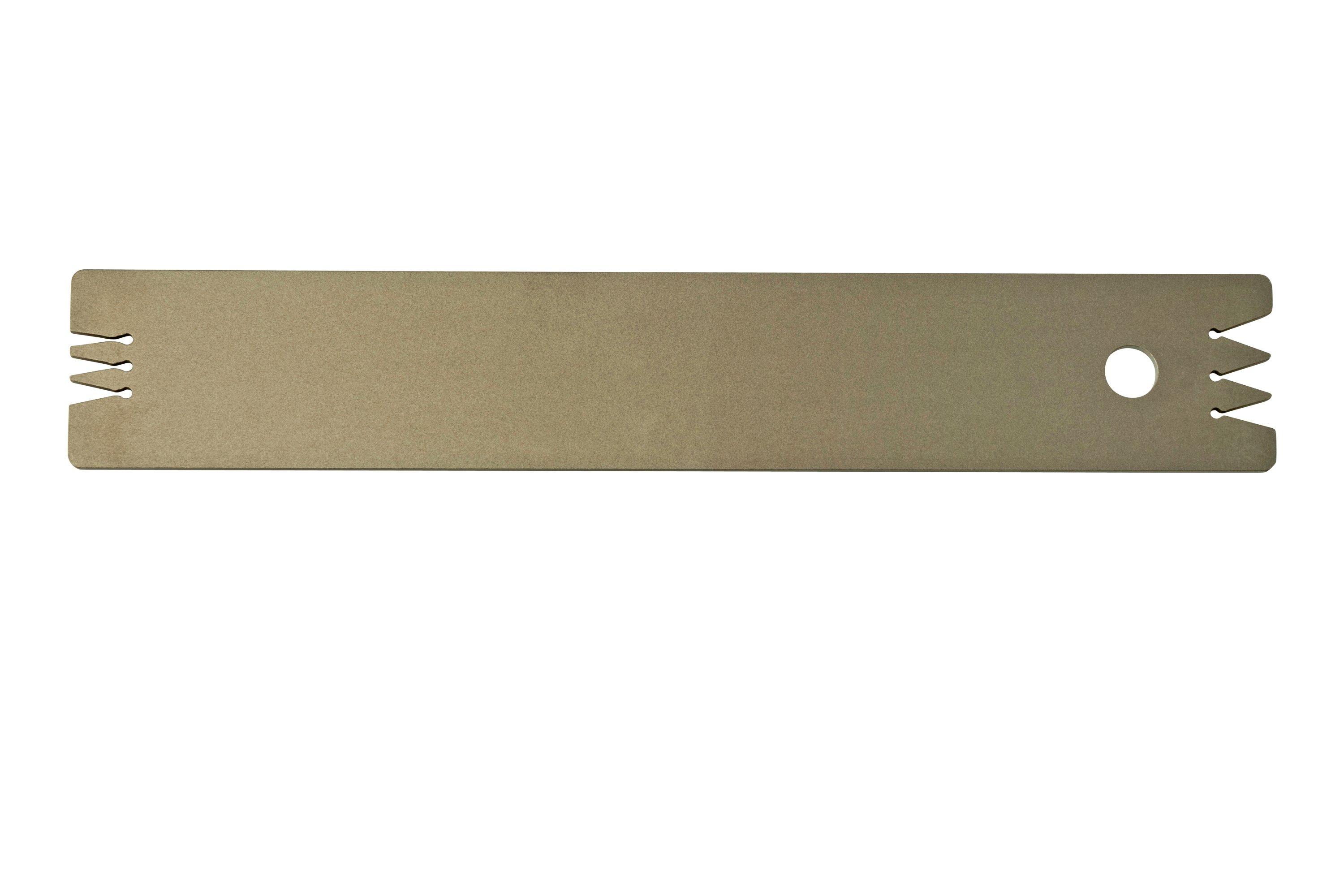 KNAFS Ruler with Knife Angle Finder, grey | Advantageously shopping at ...