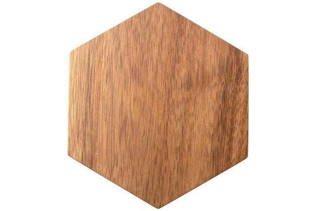 Bild für Knivesandtools Magnetic Knife Block B200-24, 6-seitiger magnetischer Messerblock Akazienholz