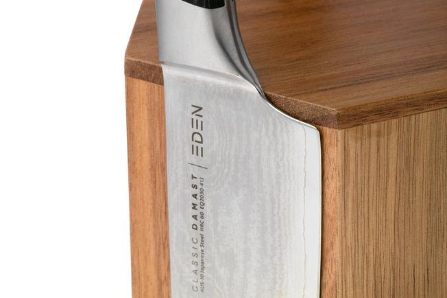 Bild für Knivesandtools Magnetic Knife Block B200-24, 6-seitiger magnetischer Messerblock Akazienholz