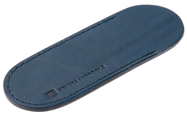 Image for Knivesandtools Leather Sheath, Dark Blue, Large, sheath