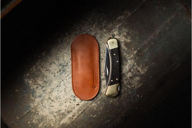 Image for Knivesandtools Leather Sheath, Dark Blue, Large, sheath