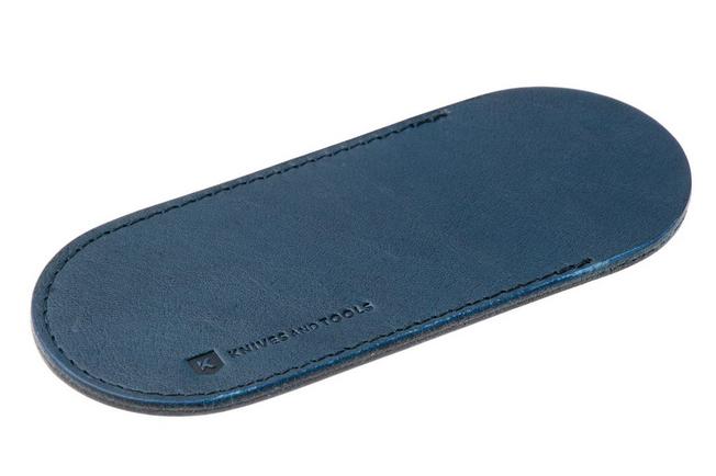 Image for Knivesandtools Leather Sheath, Dark Blue, Small, sheath