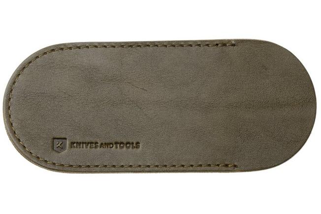 Image for Knivesandtools Leather Sheath, OD-Green, Large, sheath