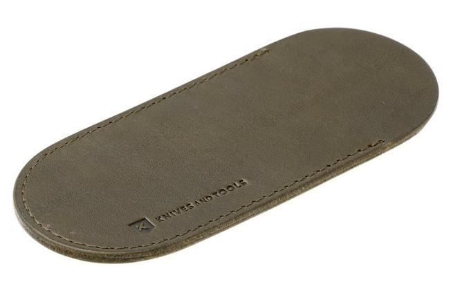 Image for Knivesandtools Leather Sheath, OD-Green, Large, sheath