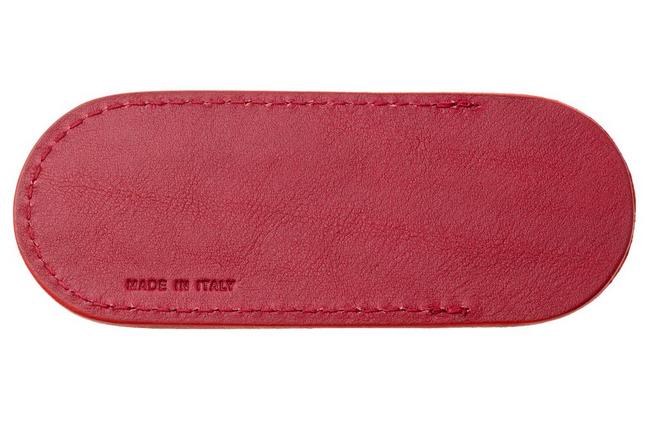 Afbeelding voor Knivesandtools Leather Sheath, Oxblood Red, Small, schede