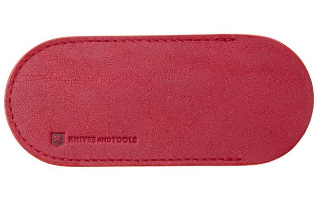 Immagine per Knivesandtools Leather Sheath, Oxblood Red, Large, fodero