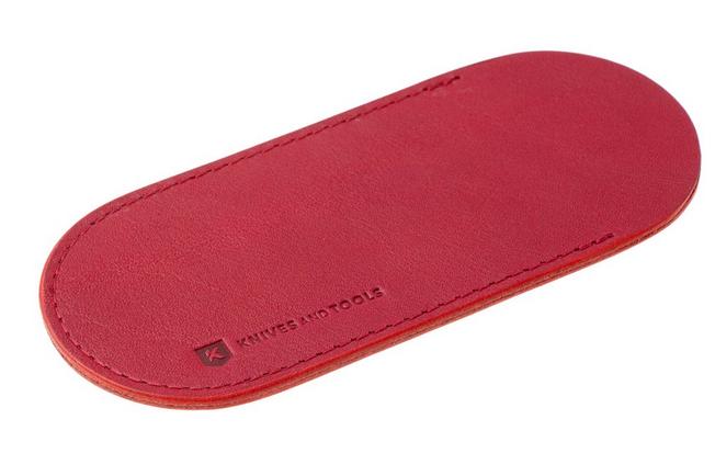 Immagine per Knivesandtools Leather Sheath, Oxblood Red, Large, fodero