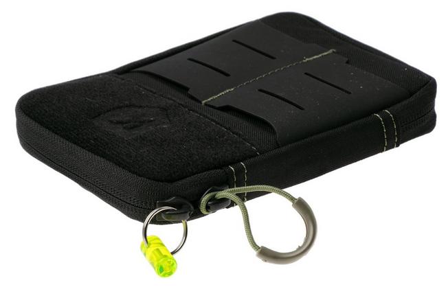 Afbeelding voor Knivesandtools Tritium Bivvy Zip Marker, Tinted Green, tweedelig, lichtgevende sleutelhanger