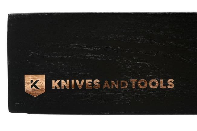Afbeelding voor Knivesandtools Magnetic Knife Strip MKH104-40 Ash Black, messenmagneetstrip, 40 cm