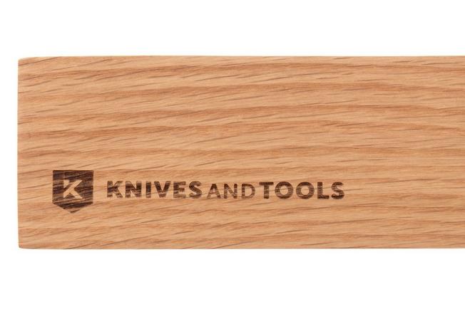 Afbeelding voor Knivesandtools Magnetic Knife Strip MKH105-40 Oak, messenmagneetstrip, 40 cm
