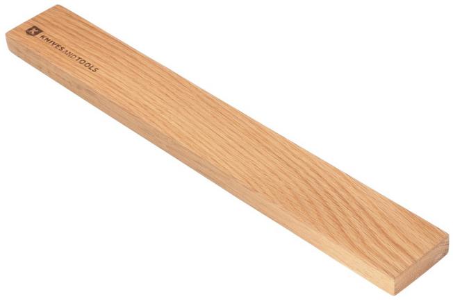Afbeelding voor Knivesandtools Magnetic Knife Strip MKH105-40 Oak, messenmagneetstrip, 40 cm